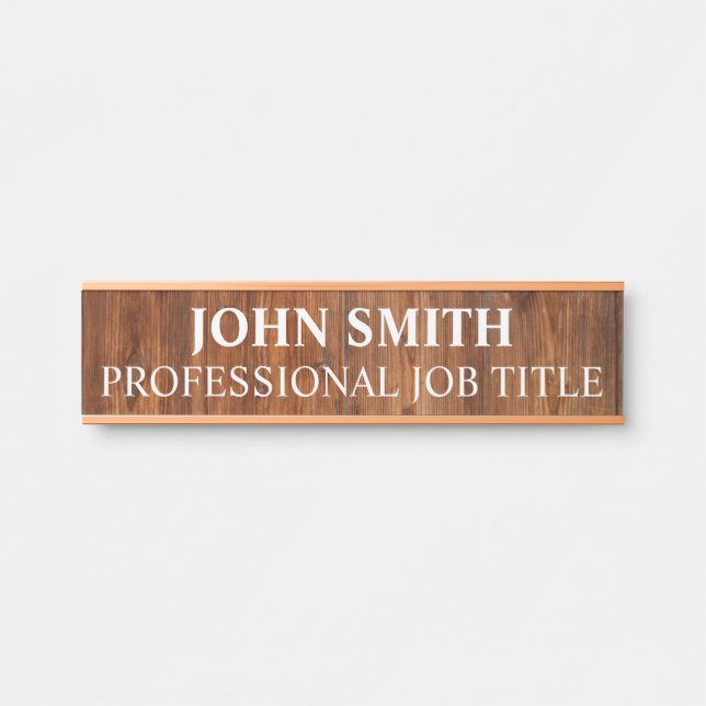 Moderne professionelle Bürotür-Schilder Türschild (Vorderseite )