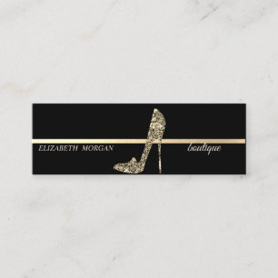 Moderne professionelle elegante Diamanten-Hochhack Mini Visitenkarte