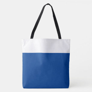 Moderne professionelle tiefe Blau-Weiß-Farbblock