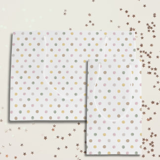 Moderne Punkt-Geschenktasche - Groß Große Geschenktüte