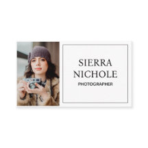 Moderne QR Code Business Card