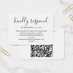 Moderne QR Code UAWG Response und Website