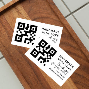 Moderne QR oder LOGO Geschäft Anfertigung nach Maß Permastempel