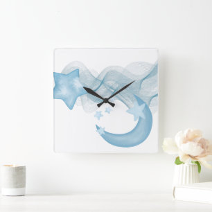 Moderne quadratische Acryl-Wanduhr für stilvolle R Wanduhr