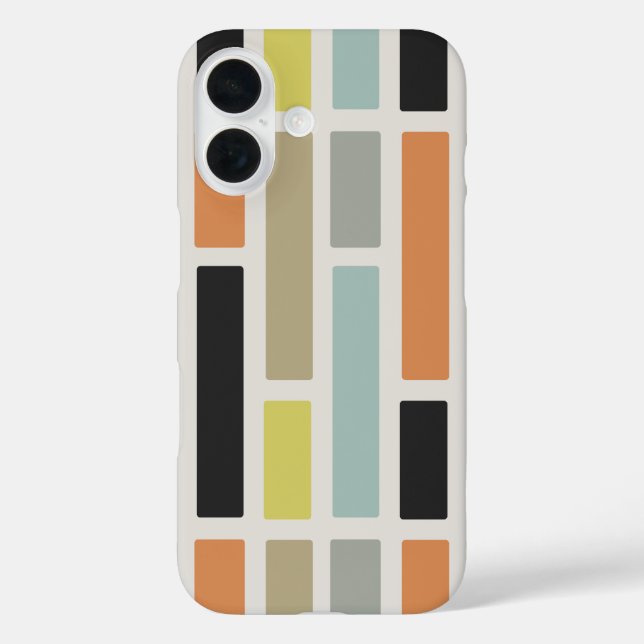 Moderne Rechtecke aus dem Mittelalter Case-Mate iPhone Hülle (Rückseite)