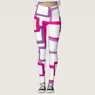 Moderne Rechtecke aus dem Mittelalter Leggings