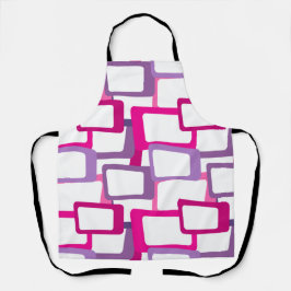 Moderne Rechtecke aus dem Mittelalter Schürze