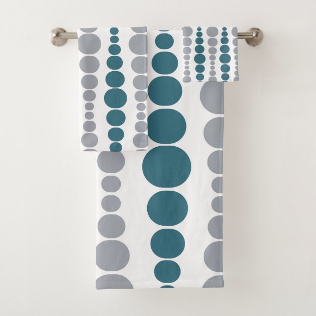 Moderne Rechtecke  Badhandtuch Set (Insitu)