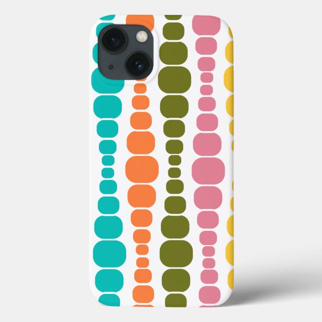 Moderne Rechtecke Case-Mate iPhone Case (Rückseite)