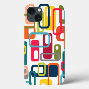 Moderne Rechtecke des Mitteljahrs Case-Mate iPhone Hülle