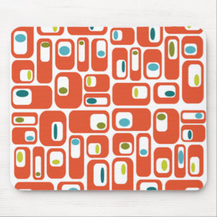 Moderne Rechtecke des Mitteljahrs Mousepad