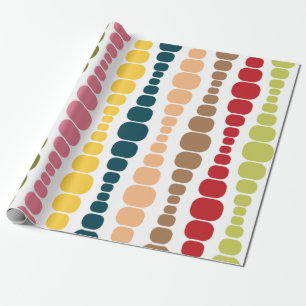 Moderne Rechtecke Geschenkpapier