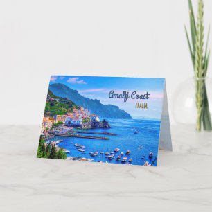 Moderne Reise-Fotografie Amalfis Italien Europa Karte