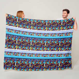 Moderne Renaissance Fleecedecke