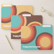 Moderne Retro Bold Groovves Personalisiert