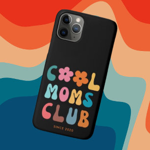 Moderne Retro-Cool-Mütter-Club Vintage-Groovy Case-Mate iPhone Hülle