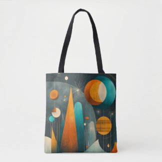 ✨Moderne Retro-Futuristische Weltraum-Abstrakte Ku