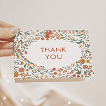 Moderne Retro Groovy Floral Baby Dusche