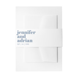 Moderne Retro-Hochzeitsband Einladungsbanderole