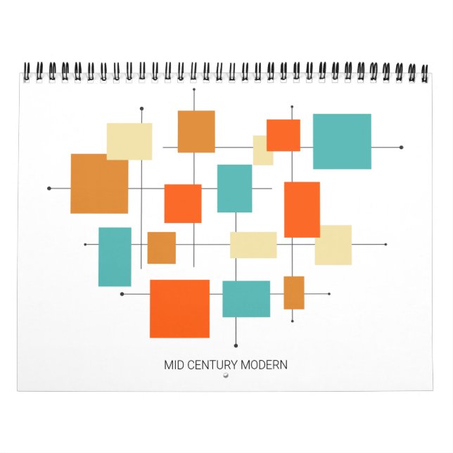 Moderne Retro-Kunst im Mittelalter Kalender (Titelbild)