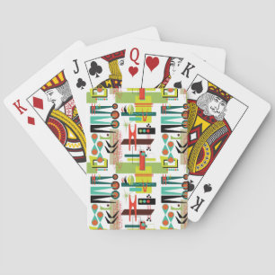 Moderne Retro Spielkarten