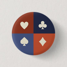 Moderne Retro-Spielkartensuite Poker- und Bridge-G