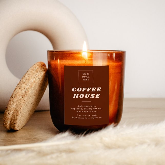 Moderne Retro-Stilkerze oder Lebensmitteletikett (Von Creator hochgeladen)