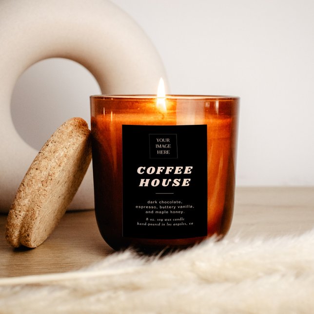 Moderne Retro-Stilkerze oder Lebensmitteletikett (Von Creator hochgeladen)