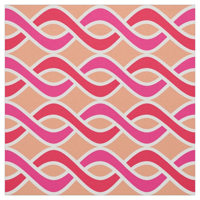 Moderne Ribbons aus der Mitte des Jahrhunderts, Ko Stoff (Muster)