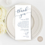 Moderne Romantische Dinner Place Einstellung Danke Programm<br><div class="desc">Die Touch für Ihren Hochzeitsempfang - unsere elegante Romantik Wedding Dankeschön Place Setting Cards, die Ihren Gast an Ihrem besonderen Tag herzlich willkommen heißen soll, sind die Karten, mit denen Sie Ihre eigene Touch zu Ihren Abendtischen hinzufügen können. Diese Orts-Einstellungskarten sind einfach zu bedienen - einfach eine auf jede Abendkarte...</div>