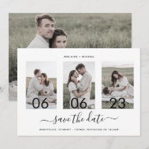 Moderne Romantische Drehbuch-Collage