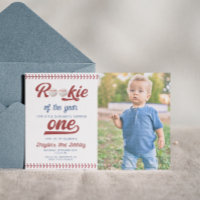 Moderne Rookie des Jahres Foto Baseball Geburtstag