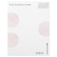 Moderne rosa Aquarellkreise