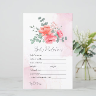 Moderne, rosa Aquarellspiele