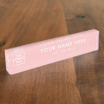 Moderne Rosa-Business-Logos Beruflich