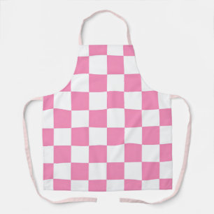 Moderne rosa digitale Geometrie Stilvoll Schürze