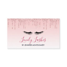 Moderne rosa Drilling-Glitzer und schwarze Augenbr