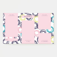 Moderne rosa dunkle Lila Tageszeit
