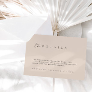 Moderne, rosa Hochzeitskarte Einladung