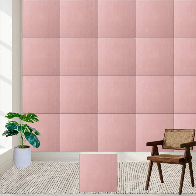 Moderne, rosa Keramik mit Textur Fliese (Modern Soft Pink Textured Ceramic Tile)