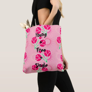Moderne Rosa Lotus Blume überall auf der Drucktasc