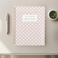 Moderne rosa Polka Dots