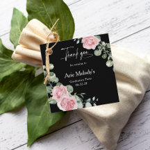 Moderne rosa Rosen Schrift Abschluss