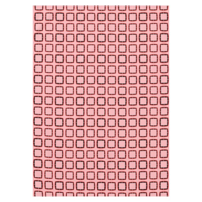 Moderne rosa Textur Tischdecke (Vorderseite)