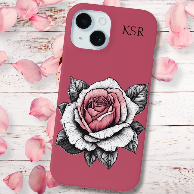 Moderne Rose Case-Mate iPhone Hülle (Von Creator hochgeladen)