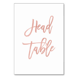 Moderne Rose für Märchenschriften Tischnummer