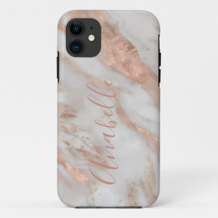 Moderne Rose Gold Glitzer Case-Mate iPhone Hülle
