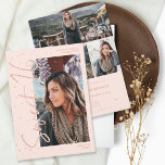 Moderne Rose Gold Glitzer Skript 4 Fotos Sweet 16 Einladung<br><div class="desc">Moderne Rose Gold Glitzer Konfetti Glitzern Drehbuch pastellrot Rosa Sweet 16 Geburtstagsfeier Einladung. Fügen Sie 4 Ihrer Lieblings-Fotos mit einem modernen gebürsteten Schriftart und Foto Gitter Collage.</div>