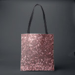 Moderne Rose Gold Imitate Glitzer Rosa Print<br><div class="desc">Überall sind die Drucke der heißeste Trend und Sparkle Motion begeistert von dieser stilvollen All-over-Printtttasche mit unserem sanften Gold Glitzer in der Rose! All der Blitz und Stil von Sequins ohne das Kratzen und Flittern von echten Sequins durch unseren nahtlosen fotografischen Druck.</div>