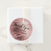 Moderne Rose Gold Trendy Budget Hochzeit